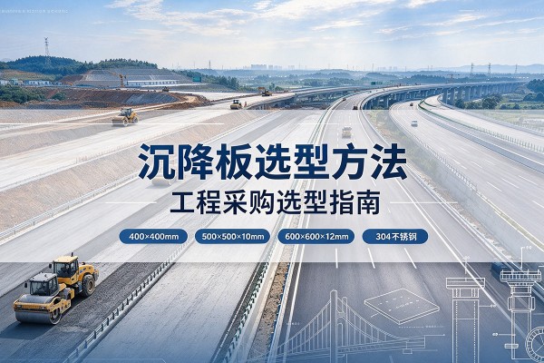 双流沉降板选择方法