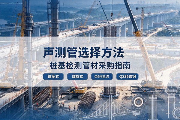 双流声测管选型标准
