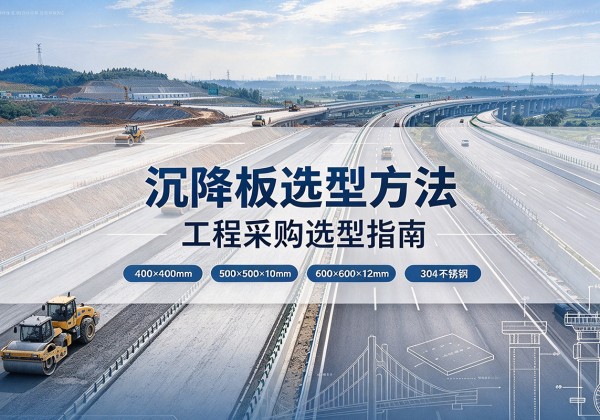 双流沉降板选择方法
