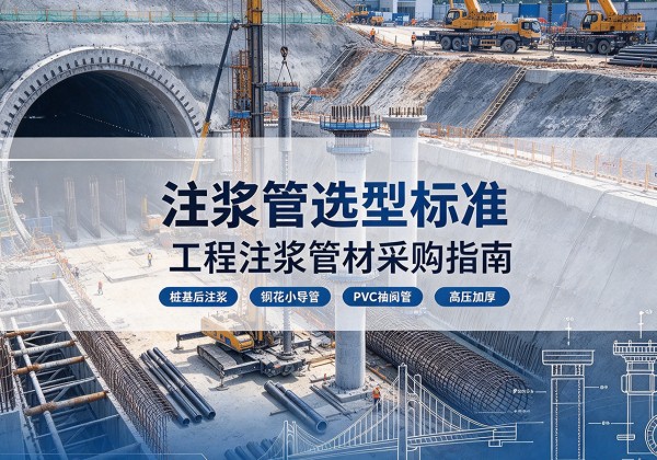 双流注浆管选型标准